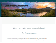 Tablet Screenshot of gladstonemountain.com